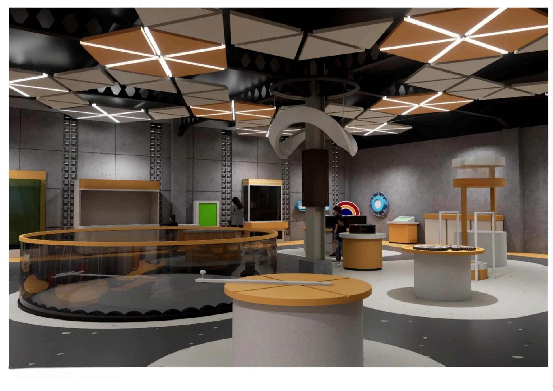 MMSC 数学展区 效果图